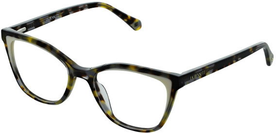 LK Bennett 92 glasses in Cream/Tort