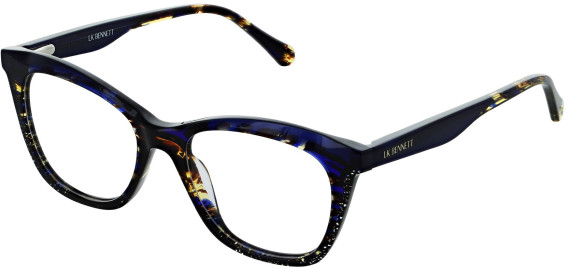 LK Bennett 94 glasses in Blue/Blue Tort