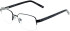 Lazer 4126-52 glasses in Black