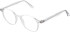 Matrix 844 glasses in Crystal