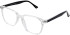 Matrix 849 glasses in Crystal