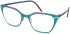 Reykjavik Eyes Harpa glasses in Teal