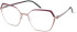 Reykjavik Eyes Maria glasses in Burgundy/Taupe