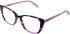 vibe. 10 glasses in Purple Tort Multi