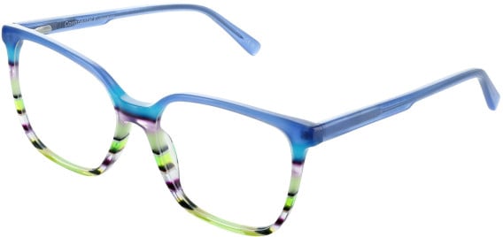 vibe. 12 glasses in Blue Multi