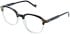vibe. 17 glasses in Black/Crystal