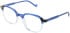 vibe. 17 glasses in Blue/Crystal