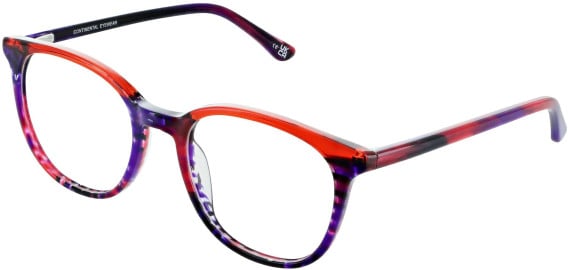 vibe. 18 glasses in Red Multi