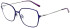 X-Eyes Lite 28 glasses in Purple