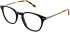 Zenith 104 glasses in Black/Gun