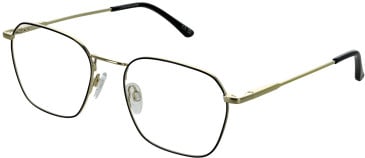 Zenith 120 glasses in Gold/Black