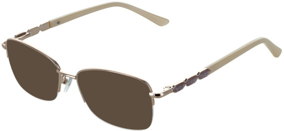 Cameo Clara sunglasses in Rose Gold