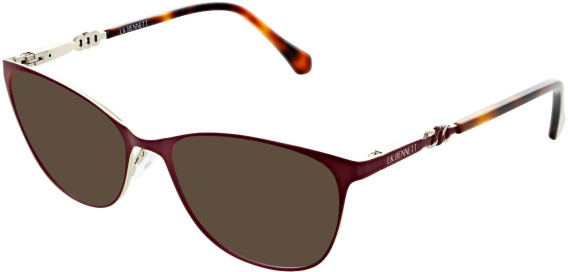 LK Bennett 83 sunglasses in Burgundy