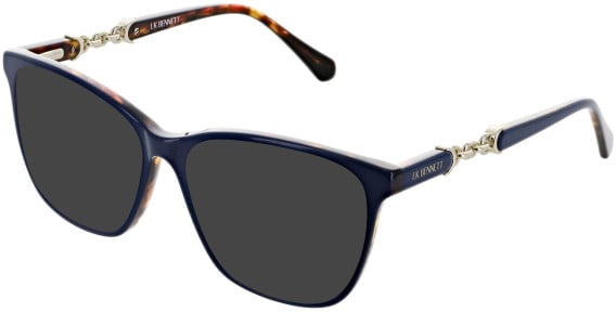 LK Bennett 88 sunglasses in Blue/Tort