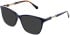 LK Bennett 88 sunglasses in Blue/Tort