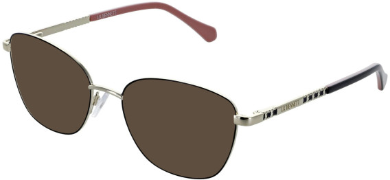 LK Bennett 89 sunglasses in Black/Gold