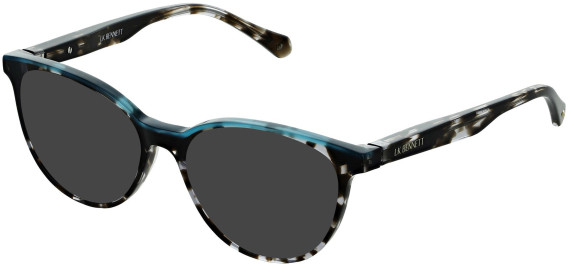 LK Bennett 95 sunglasses in Teal/Grey Tort