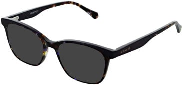 LK Bennett 96 sunglasses in Purple/Purple Tort
