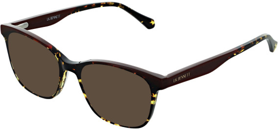 LK Bennett 96 sunglasses in Red Tort
