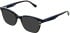 LK Bennett 96 sunglasses in Blue Tort