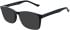 Matrix 847 sunglasses in Matt Black