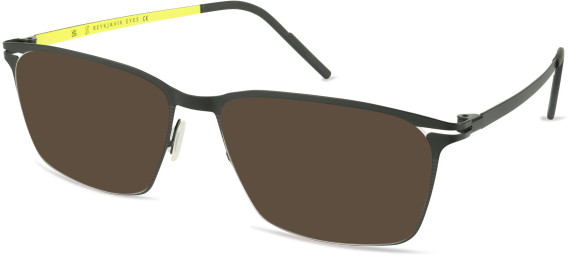 Reykjavik Eyes FINN sunglasses in Black/Green