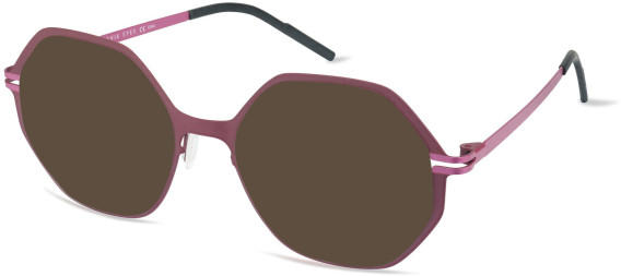 Reykjavik Eyes Hanna sunglasses in Dark Cherry