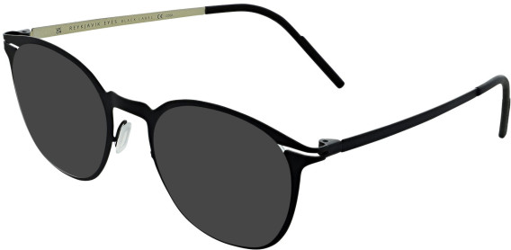 Reykjavik Eyes Isak sunglasses in Black/Gold