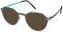 Reykjavik Eyes Jakob sunglasses in Gun/Blue