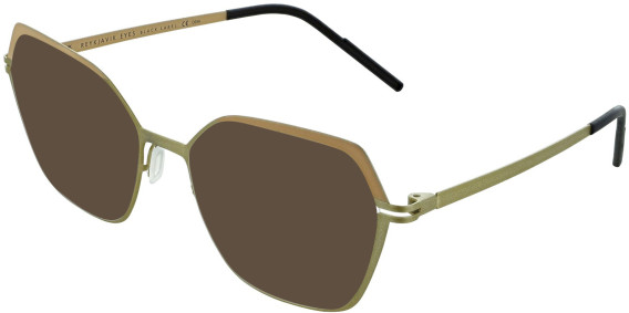 Reykjavik Eyes Maria sunglasses in Nude/Gold