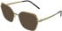 Reykjavik Eyes Maria sunglasses in Nude/Gold
