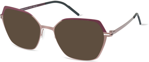 Reykjavik Eyes Maria sunglasses in Burgundy/Taupe