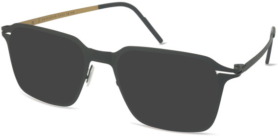 Reykjavik Eyes Ragnar sunglasses in Black/Gold