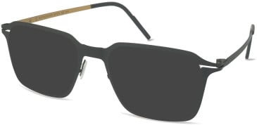 Reykjavik Eyes Ragnar sunglasses in Black/Gold