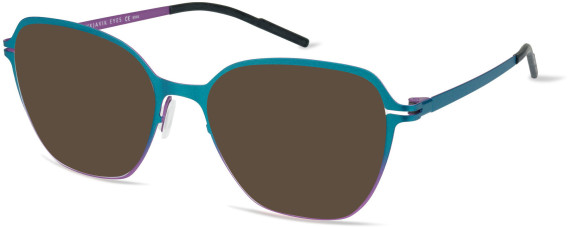 Reykjavik Eyes Rakel sunglasses in Teal/Purple