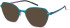 Reykjavik Eyes Rakel sunglasses in Teal/Purple