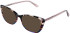 vibe. 10 sunglasses in Pink Tort Multi