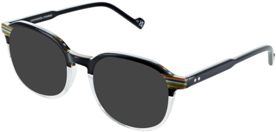 vibe. 17 sunglasses in Black/Crystal