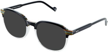 vibe. 17 sunglasses in Black/Crystal