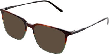 X-Eyes Lite 32 sunglasses in Brown/Green