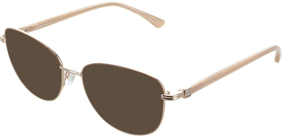 Amore Amalfi sunglasses in Rose Gold