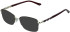 Cameo Clara sunglasses in Wine
