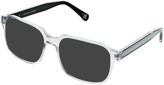 Cameo Max sunglasses in Crystal