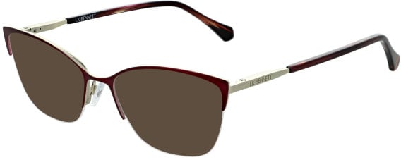 LK Bennett 78 sunglasses in Burgundy