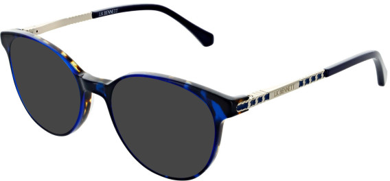LK Bennett 85 sunglasses in Blue Tort