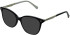 LK Bennett 90 sunglasses in Black