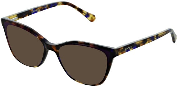LK Bennett 92 sunglasses in Purple/Tort