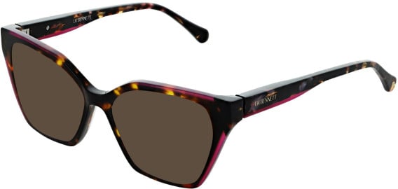LK Bennett 93 sunglasses in Purple/Tort