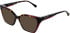 LK Bennett 93 sunglasses in Purple/Tort