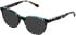 LK Bennett 95 sunglasses in Teal/Grey Tort